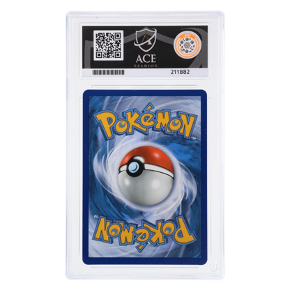 Graded card back