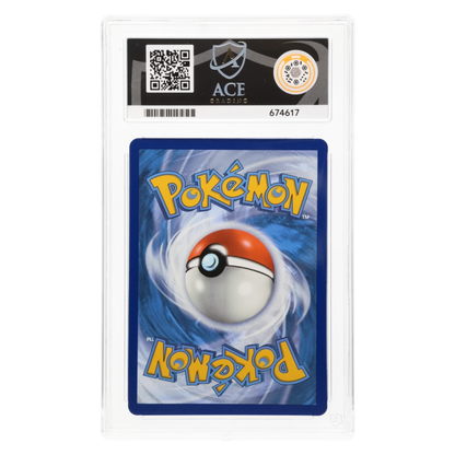 Graded card back