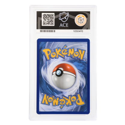 Graded card back