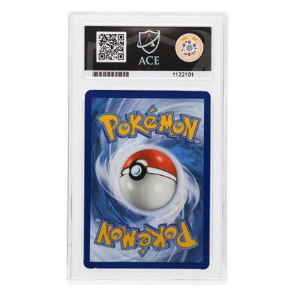 Graded card back