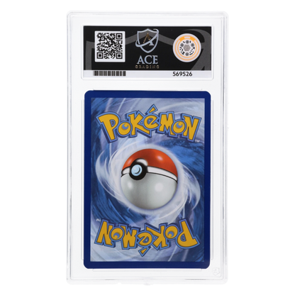 Graded card back