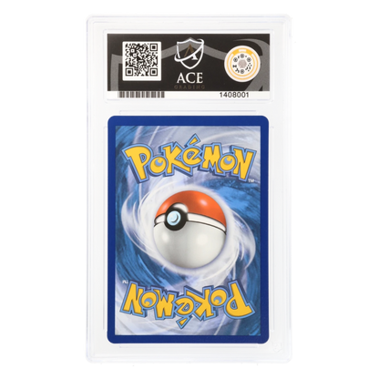 Graded card back