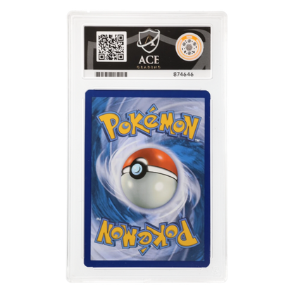 Graded card back