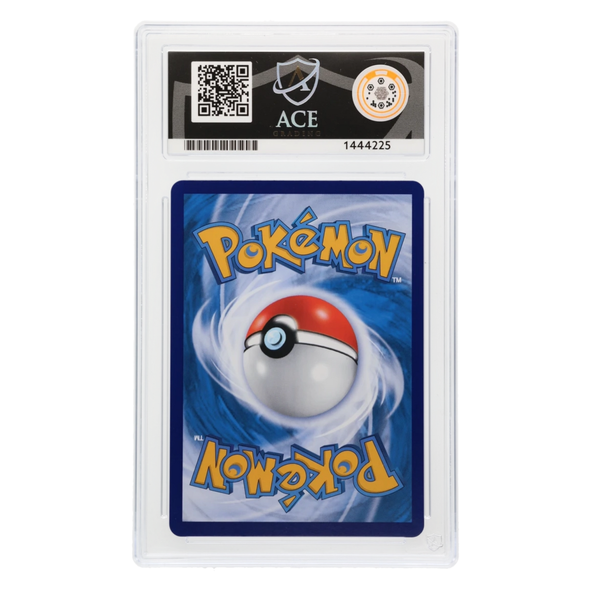 Graded card back