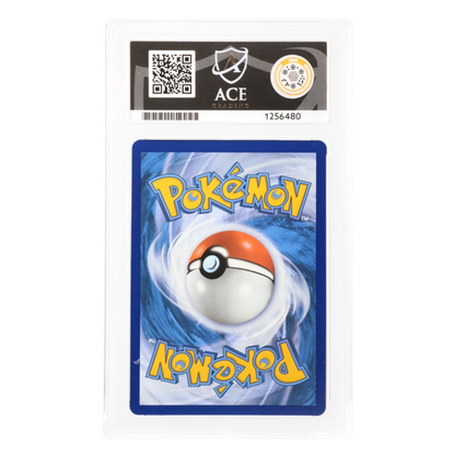 Graded card back