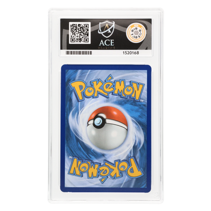 Graded card back