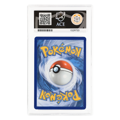 Graded card back