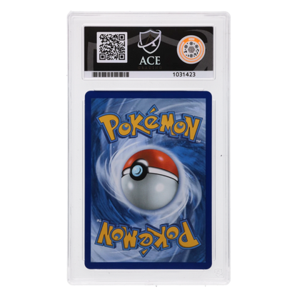 Graded card back