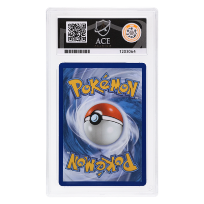Graded card back