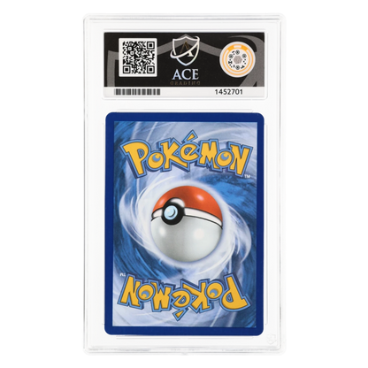 Graded card back