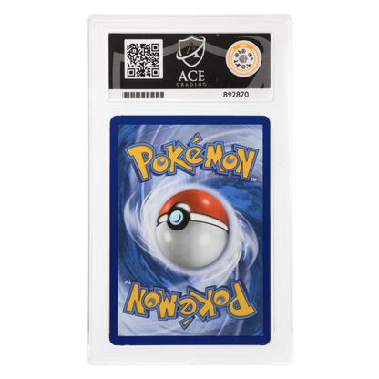 Graded card back