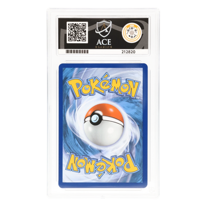 Graded card back