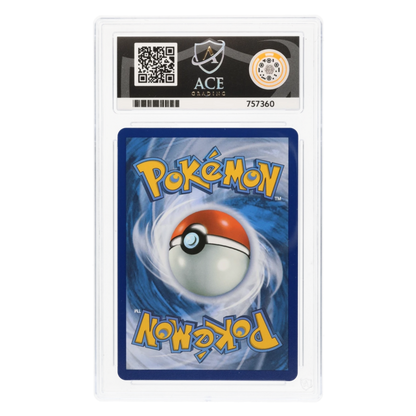 Graded card back