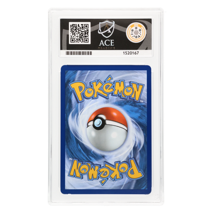 Graded card back