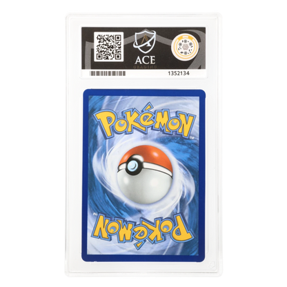 Graded card back
