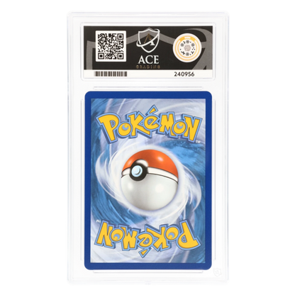 Graded card back