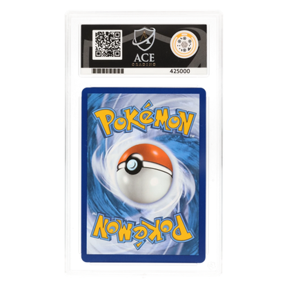 Graded card back