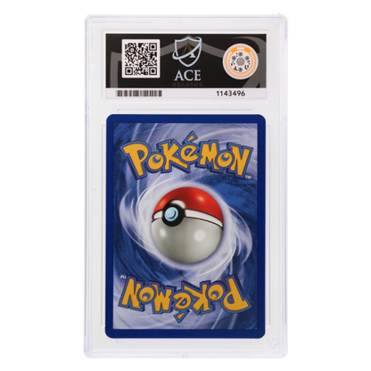 Graded card back