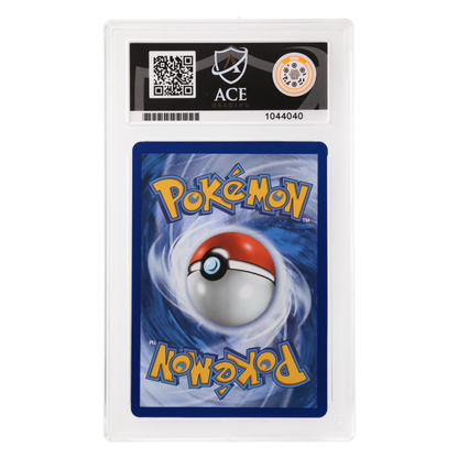 Graded card back