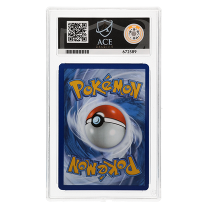 Graded card back