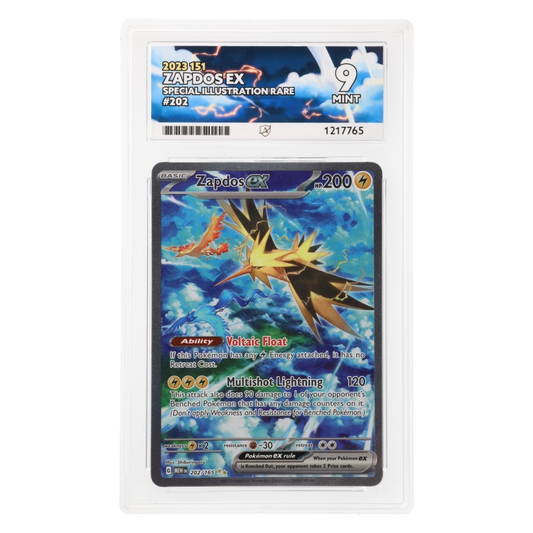Graded card front