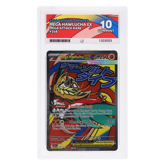 Graded card front
