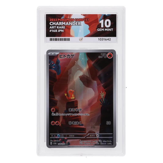 Graded card front