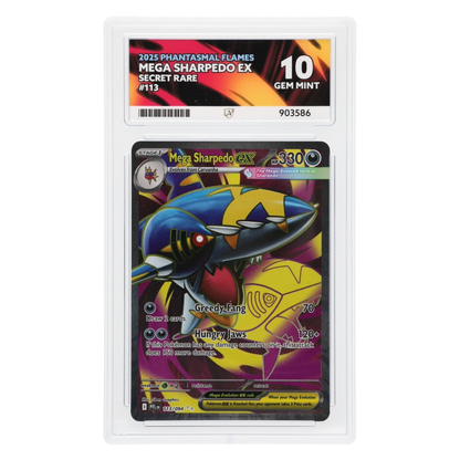 Graded card front