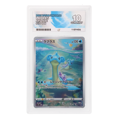 Graded card front