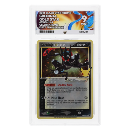 Graded card front