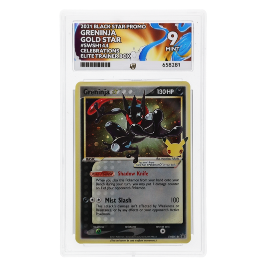 Graded card front