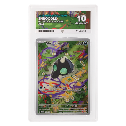 Graded card front