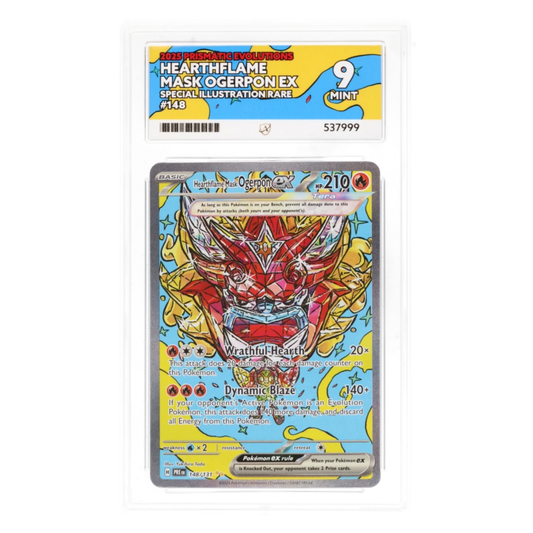 Graded card front