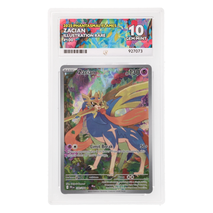 Graded card front