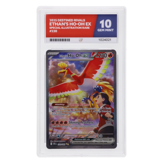 Graded card front