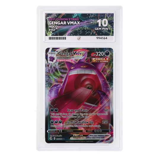 Graded card front