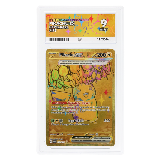 Graded card front