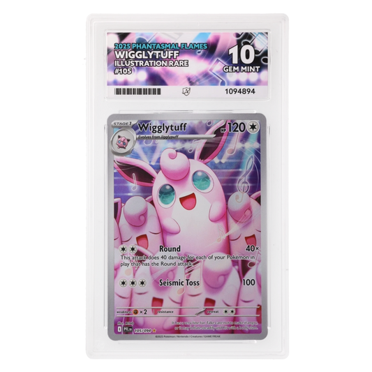 Graded card front