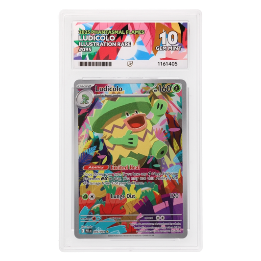 Graded card front