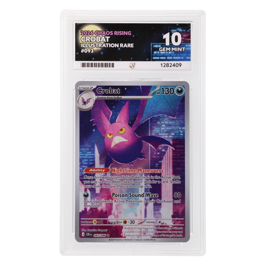 Graded card front