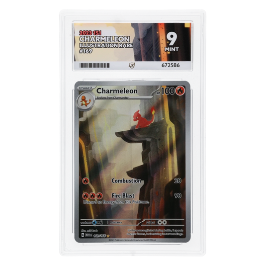 Graded card front