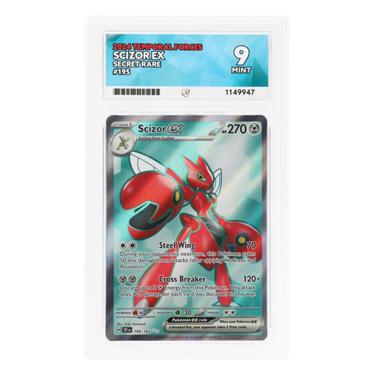 Graded card front