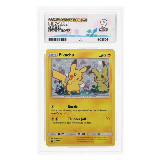 Graded card front