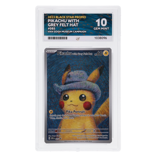 Graded card front