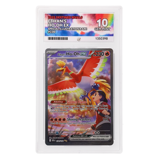 Graded card front