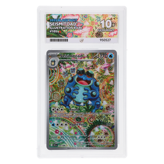 Graded card front
