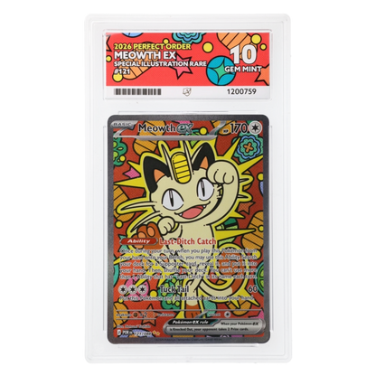 Graded card front