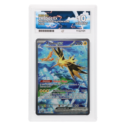 Graded card front