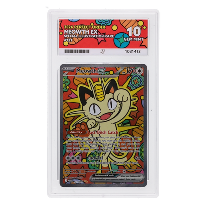 Graded card front