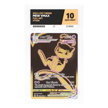 Graded card front